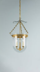 Aged Brass Rousham Lantern 12.75" by Hudson Valley, view 2