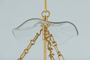 Aged Brass Rousham Lantern 12.75" by Hudson Valley, view 5