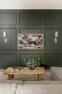 Aged Brass Rutland Wall Sconce 5" by Hudson Valley, view 2