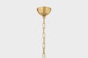 Vintage Brass Samos Chandelier 29.75" by Corbett Lighting, view 3