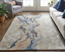 8854F Beige/Blue
