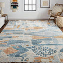 Salina 6888F Blue/Rust