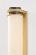 Vintage Brass Sorrento Wall Sconce 3" x 22" by Corbett Lighting, view 2