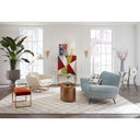 Checkerboard Hand-Loomed Rug
