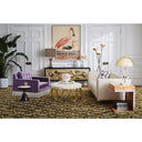 Wright Lounge Chair with Bullion Fringe