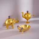 Brass Frog Bowl