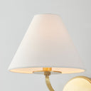 Aged Brass Stacey Wall Sconce 8.25" by Hudson Valley, view 5