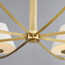 Aged Brass Stacey Chandelier 52.25" by Hudson Valley, view 2