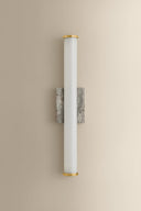 Aged Brass Stony Point Wall Sconce 5" by Hudson Valley, view 4