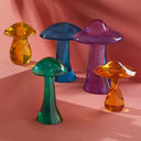 Turquoise Acrylic Mushroom Objet