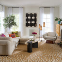 Pompidou 120” Modular Four-Piece Sectional with Ottoman