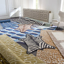 Zebra Flatweave Rug