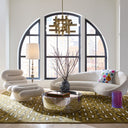 Ether 94" Curved Sofa