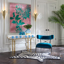 Zebra Flatweave Rug