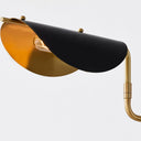 Aged Brass Suffield Plug-In Sconce 4.75" by Hudson Valley, view 2