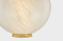 Vintage Brass Syros Pendant 13.75" by Corbett Lighting, view 4
