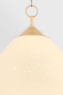 Vintage Brass Semilla Pendant 14" by Corbett Lighting, view 3