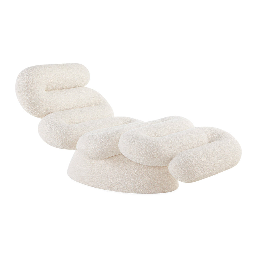 Serpentine Chaise by Jonathan Adler