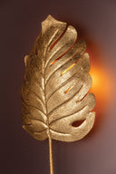 Vintage Gold Leaf Seychelles Wall Sconce 11.25" by Corbett Lighting