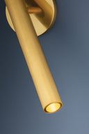 Aged Brass Simeon Wall Sconce 4.75" by Hudson Valley, view 7