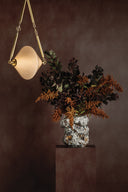 Vintage Polished Brass Solara Pendant 16.5" by Corbett Lighting