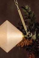 Vintage Polished Brass Solara Pendant 16.5" by Corbett Lighting, view 3