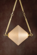 Vintage Polished Brass Solara Pendant 16.5" by Corbett Lighting, view 5