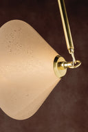 Vintage Polished Brass Solara Pendant 16.5" by Corbett Lighting, view 2