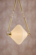 Vintage Polished Brass Solara Pendant 16.5" by Corbett Lighting, view 8