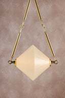 Vintage Polished Brass Solara Pendant 16.5" by Corbett Lighting, view 6