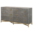 Strand Shagreen 6-Drawer Double Dresser