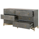Strand Shagreen 6-Drawer Double Dresser