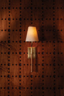 Aged Brass Sullivan Wall Sconce 7" by Hudson Valley, view 4