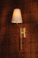 Aged Brass Sullivan Wall Sconce 7" by Hudson Valley, view 6