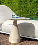 Swipe Swivel Living Armchair by Talenti, outdoor setting