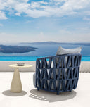 Swipe Living Armchair by Talenti, outdoor setting