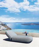 Swipe Two-Seater Sofa by Talenti, outdoor setting