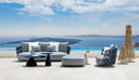 Swipe Two-Seater Sofa by Talenti, outdoor setting