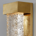 Aged Brass Wharton Wall Sconce 5" x 15" by Hudson Valley, view 5