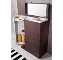 Torino Modern Brown Oak & Grey Chest