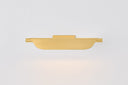 Aged Brass Tinwald Picture Light 19.25" by Hudson Valley, view 2