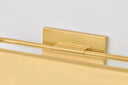 Aged Brass Tinwald Picture Light 19.25" by Hudson Valley, view 3