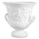 White Greek Inspired Vase Hydria