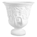 White Greek Inspired Vase Hydria
