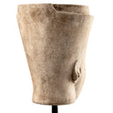 Carved Sandstone Statue Bust of Hatshepsut