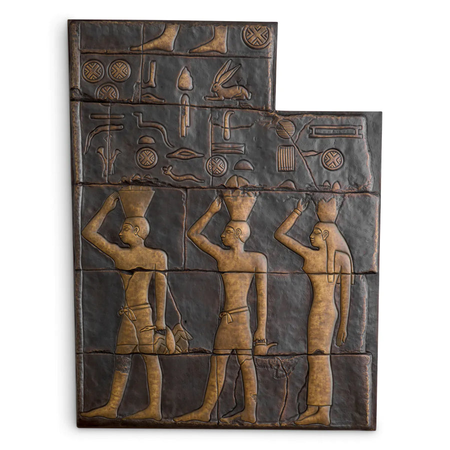 Bronze Wall Sculpture Akhihotep