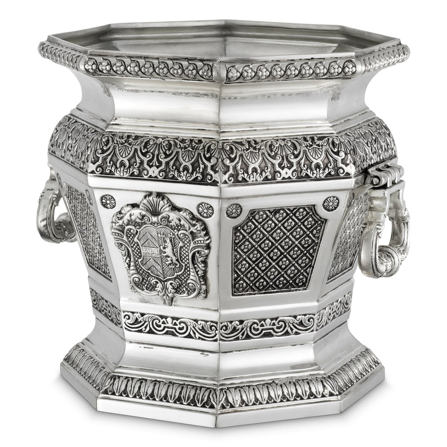 Silver Wine Cooler Object Walpole