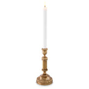 Vintage Brass Candle Holder Carnier