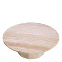 Round Travertine Coffee Table Florence