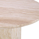 Round Travertine Coffee Table Florence